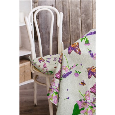 Подушка для мебели из рогожки 40*40см НАТАЛИ, 980366
