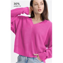 Женский вязаный джемпер Happyfox