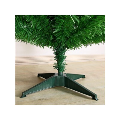 Ёлка светодиодная «Огонёк» 120 см, диаметр нижнего яруса 65 см, 124 ПВХ веток, мигание, свечение мульти