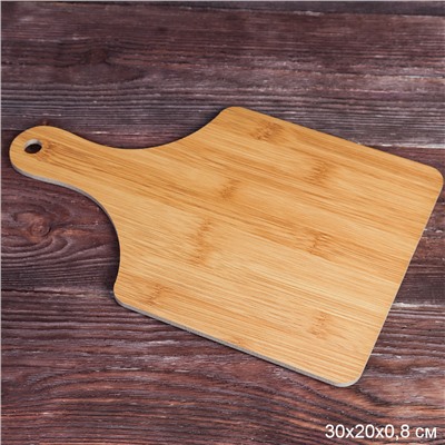 Доска разделочная 20х30х0,8 см / BBD17 /уп 120/ дерево