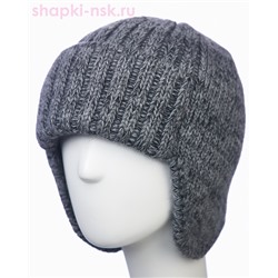 Барон Ушанка мужская флис (56-58)