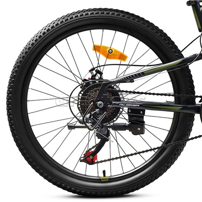 Велосипед 24" Rocket Azkar, цвет хаки, размер 15"