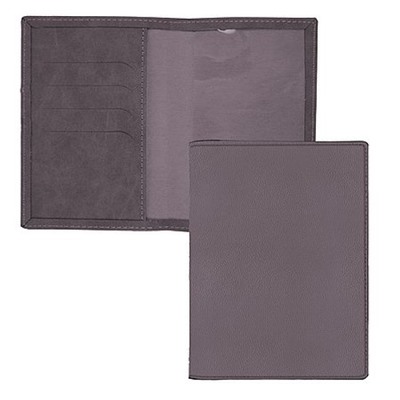 Обложка для паспорта Listoff "Maple. Grayish purple" 4 отдел. для пл.карт, искусств.кожа ОПК0479 Listoff