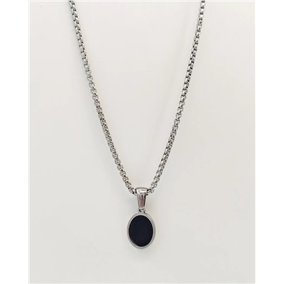 Кулон из стали на цепочке