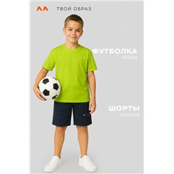 Детская однотонная футболка Happyfox