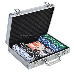 Набор для игры в покер (200 фишек)
