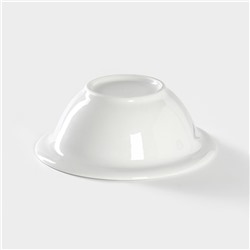 Салатник Добрушский завод «Маки красные», 550 мл, d=17 см, фарфор, белый