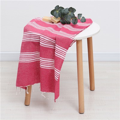 Полотенце - пештемаль пляжное LoveLife Boston, 75×170 см, розовое