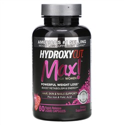Hydroxycut, Max! для женщин, 60 быстрорастворимых капсул с жидкостью