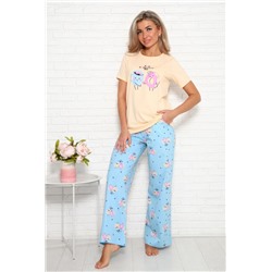 1033 Пижама (Персиковый)