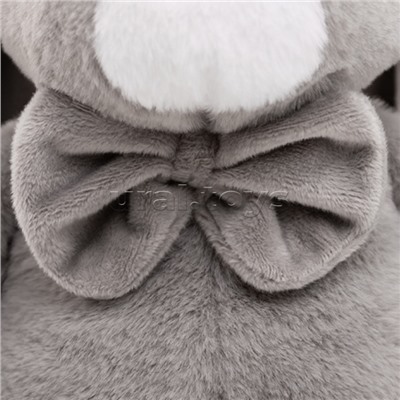 Зайчик Зак, 38см сидя, серый