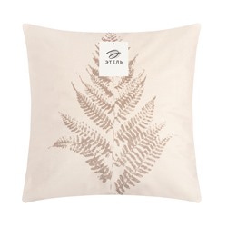Наволочка декоративная Этель «Leaf», 40×40 см, 100 п/э, велюр