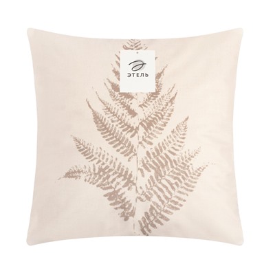 Наволочка декоративная Этель «Leaf», 40×40 см, 100 п/э, велюр