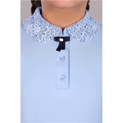 Блузка для девочки Рианна Арт.13180 (Светло-голубой)