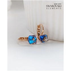 Серьги с кристаллами Swarovski