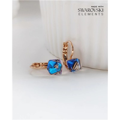 Серьги с кристаллами Swarovski