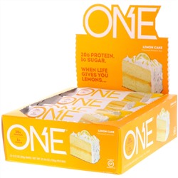 One Brands, ONE Bar, Lemon Cake, 12 Bars, 2.12 oz (60 g) Each