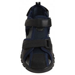 T-10628-E черн/син Сандалии для мальчиков (33-38)/8