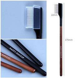 Металлическая расческа для разделения ресниц Happy Make up