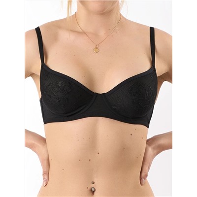 Minimi Бюстгальтер Mi 3172L ARCANO Бюстгальтер Мягкая чашка (вышивка на сетке с вертикальной вытачкой)