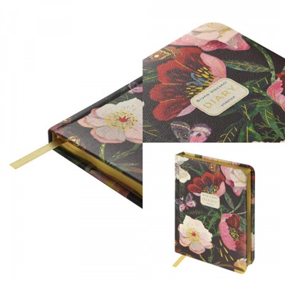 Ежедневник недатированный А6+ 240 стр. "Пионы" 3-745/07 Bruno Visconti