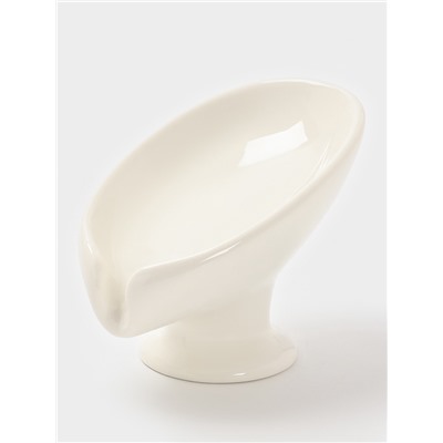 Мыльница Essence, керамика, белая