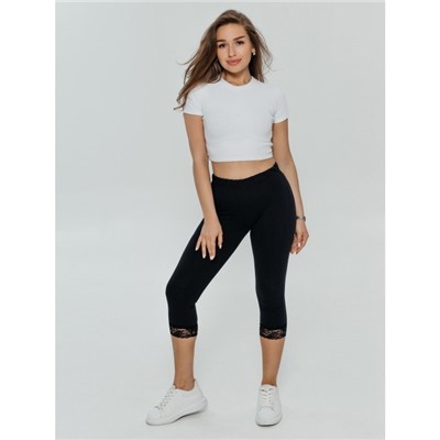 Бриджи Кружево (Чёрный)