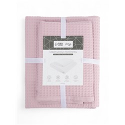 Банные полотенца LoveLife Waffle lavender, 2 шт.: 100×150, 50×100 см, хлопок 100%