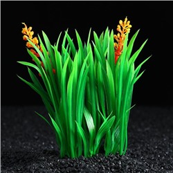 Островок с растениями искусственными для аквариума, 17×12×22 см