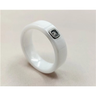 Кольцо с керамикой