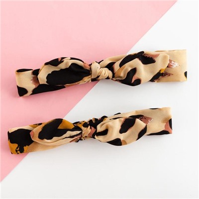 Повязки на голову для мамы и дочки «Крошка Я» So stylish, 2 шт.