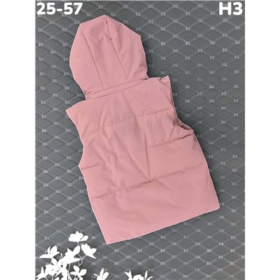 Жилет H3 пудра