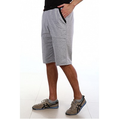 Шорты спортивные Спорт серый меланж распродажа