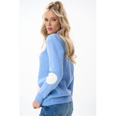 Свитер Зои (голубой)