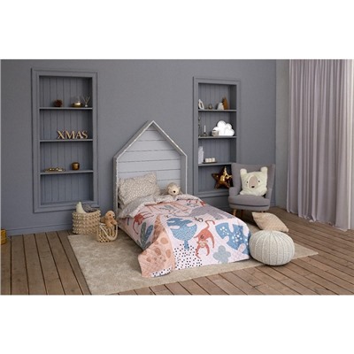 Покрывало 1.5-спальное «Этель. Сафари», 145×210 см, микрофибра