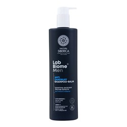 Шампунь‑бальзам против перхоти NS Lab Biome ANTI‑DANDRUFF, для глубокого очищения, для мужчин, 400 мл