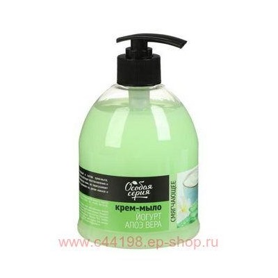 РК Особая серия Крем-мыло Йогурт Алоэ Вера Смягчающее 520мл