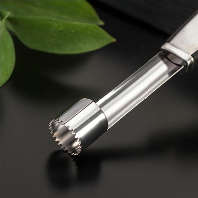 Нож для сердцевины Доляна Blade, 21 см, ручка soft - touch, чёрный