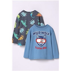 Лонгсливы, 2 шт. АПРЕЛЬ, 1203560