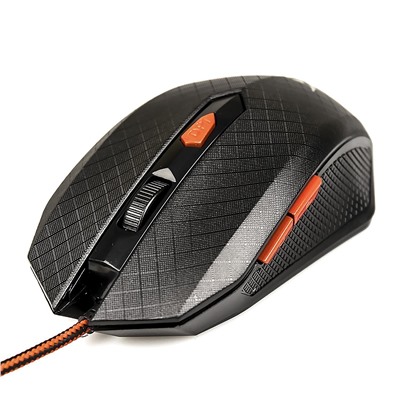 Мышь оптическая Nakatomi Gaming mouse MOG-08U (black) игровая