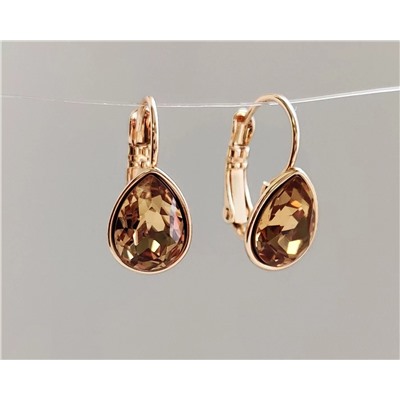 Серьги с кристаллами Swarovski