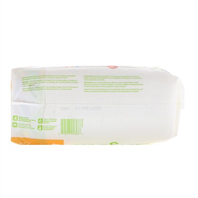 BabyGanics, Сверх-впитывающие подгузники, размер 4, 10-17 кг (22-37 lbs), 24 штуки
