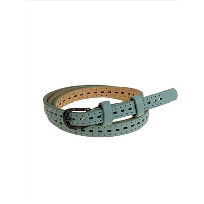 Ремень женский из искусственной, цвет бирюзовый