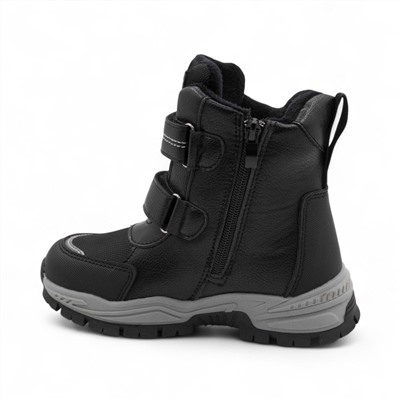 Ботинки мембранные на меху А6671-1 черные