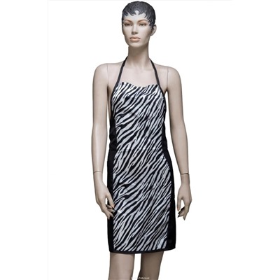 Dewal Фартук мастера для стрижки «Зебра», 70 х 82 см, полиэстер, разноцветный 2085