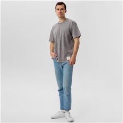Футболка мужская MIST из вареного хлопка, серый, р-р M