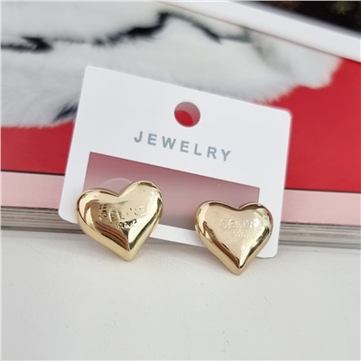 Серьги женские бижутерия на уши, коллекция LALIQ, арт.003.233