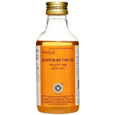 Kottakal Ayurveda Карпуради Тайлам 200 мл