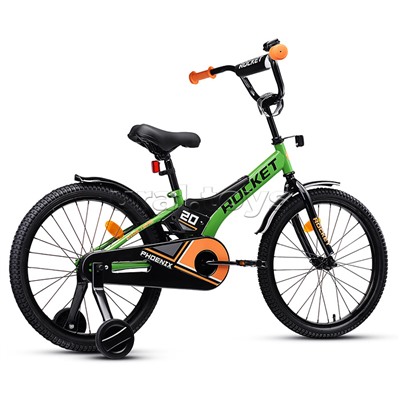 Велосипед 20" Rocket Phoenix, цвет зеленый