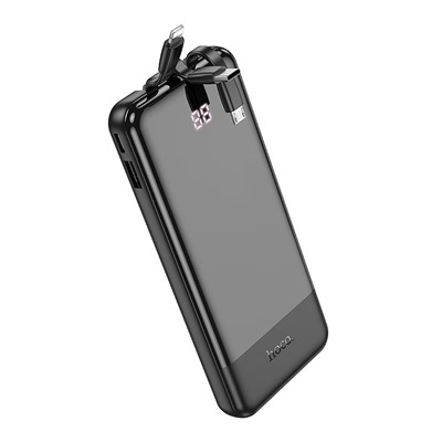 Внешний аккумулятор Hoco J114 10000mAh Micro/Type-C/USB/Type-C/Micro/Lightning (black)